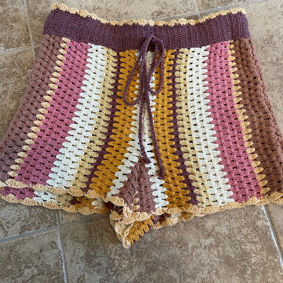 Zara | Shorts | Zara Crochet Shorts 